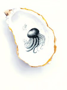 Huitre Décorée Méduse