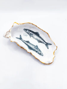 Huitre Décorée Sardine