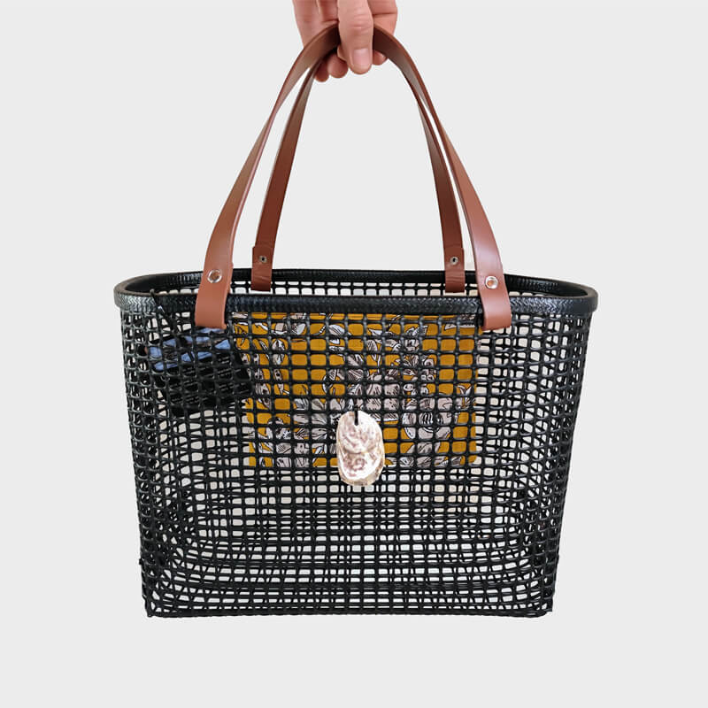 sac de plage maille ostréicole